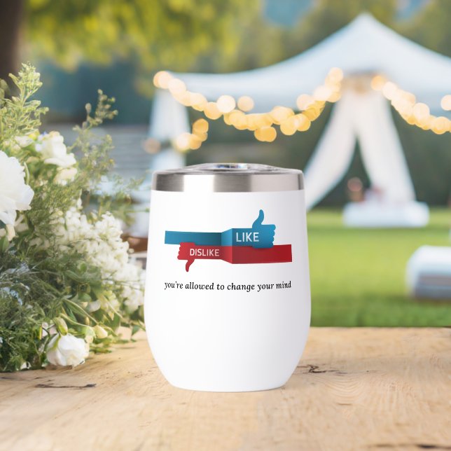 “Like? Dislike? Relax: Opinions Expire Daily” fun (Wedding (Rotated))