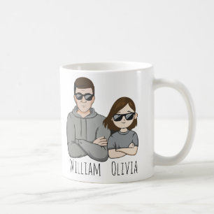 Like Father Like Daughter Oh Crap Gift For Family Coffee Mug