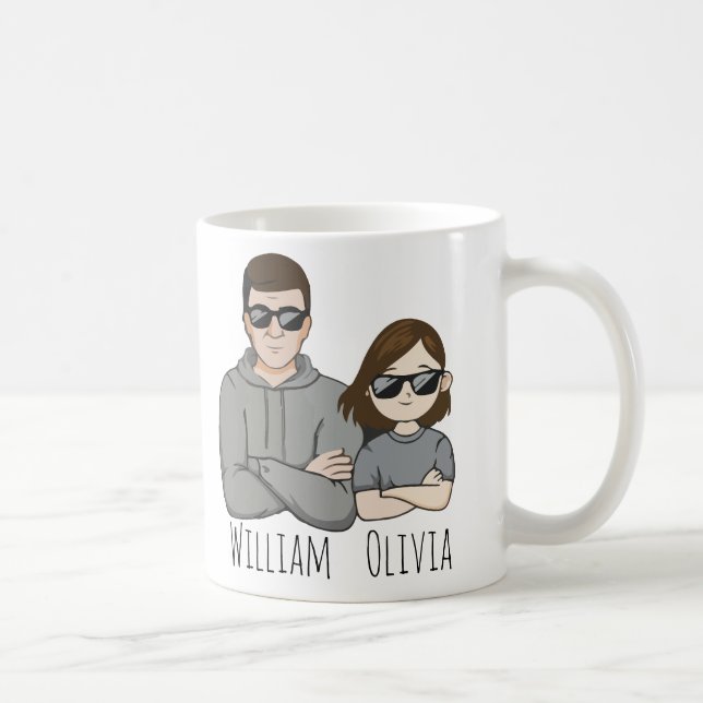 Like Father Like Daughter Oh Crap Gift For Family Coffee Mug (Right)