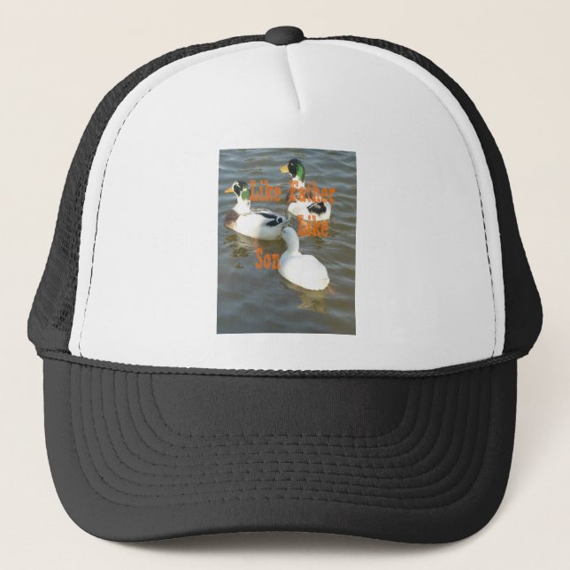 Like Father Like Son. Trucker Hat (Front)
