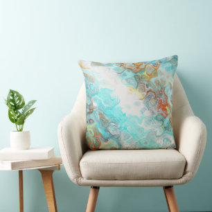 like Fire in Water Throw Pillow