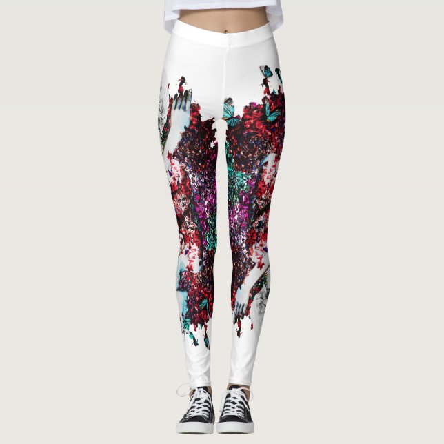 Like Flowering Flowers Leggings (Front)