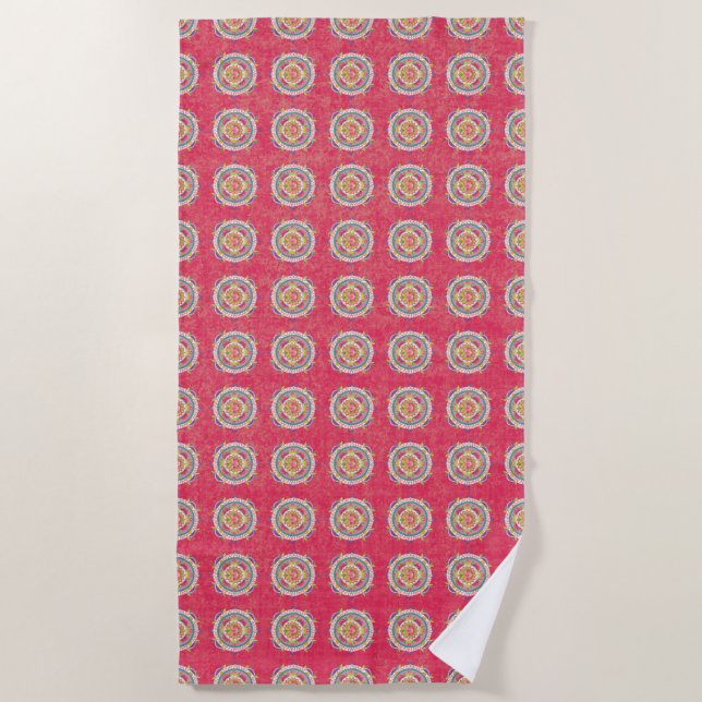 Like Frida II Beach Towel (Front)