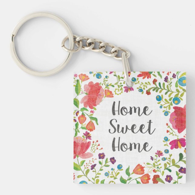 Like Frida V | Home Sweet Home Keychain (Front)