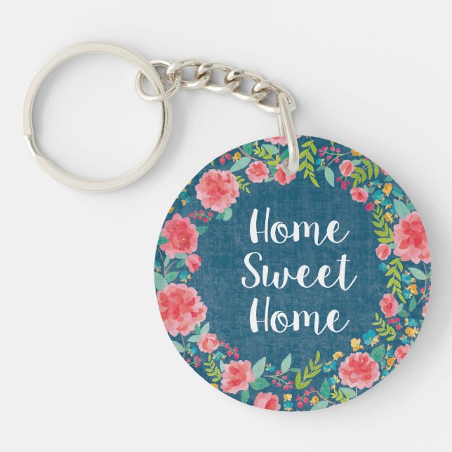 Like Frida VII | Home Sweet Home Keychain (Front)