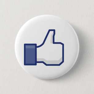 Like Hand 2 Inch Round Button
