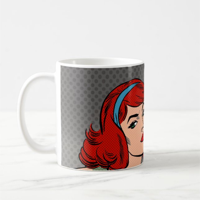 "Like I Care If Farting Isn't Ladylike!" Mug (Left)