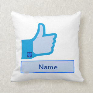 Like Icon  Thumbs Up Pillow to Customize