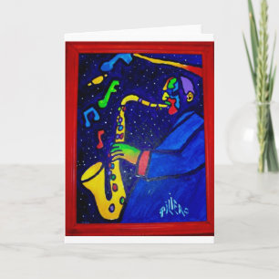 Like Jazz Man by Piliero Card