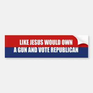 Like Jesus would own a gun Bumper Sticker