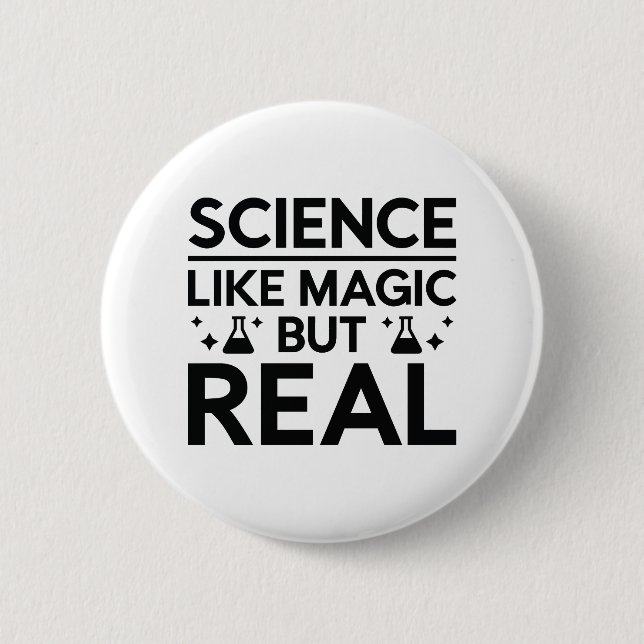 Like Magic But Real 2 Inch Round Button (Front)