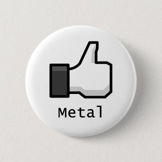 Like Metal 2 Inch Round Button