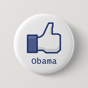 Like Obama 2 Inch Round Button