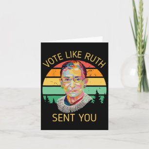 Like Ruth Sent You Presidential Election Voting Vo Card