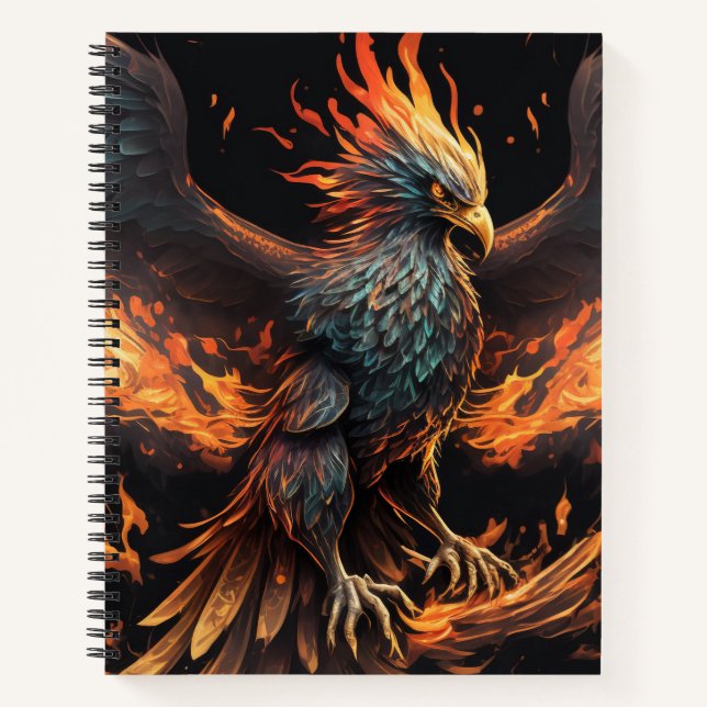 like the phoenix spiral notebook (Front)