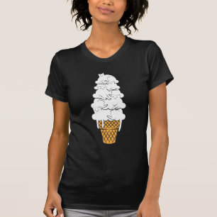 Like this ice cream? Cute Cat Lover Gift T-Shirt