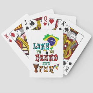 Like To Be Heard And Fun Playing Cards