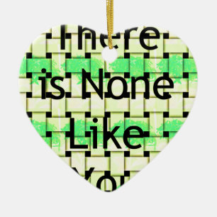 Like You.png Ceramic Ornament