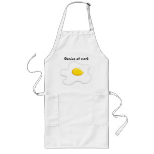 Likeable apron for geniuses of the kitchen