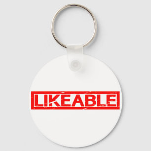 Likeable Stamp Keychain