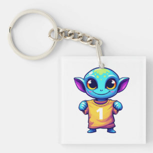 Lil' Alien Keychain