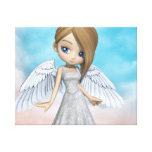 Lil Angels Canvas Print
