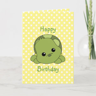 Lil Baby Turtle Card