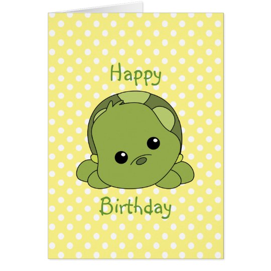 Lil Baby Turtle Card
