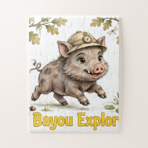 Lil' Bayou Explorers Boar 30-Piece Kids Puzzle