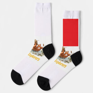 Lil' Bayou Explorers Crawfish Socks