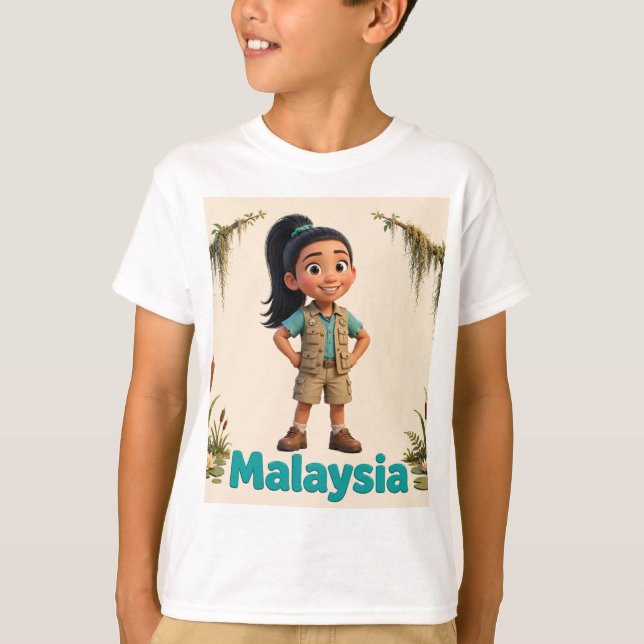 Lil' Bayou Explorers Malaysia Tee (Front)