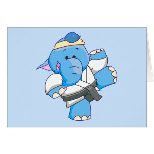Lil Blue Elephant Karate