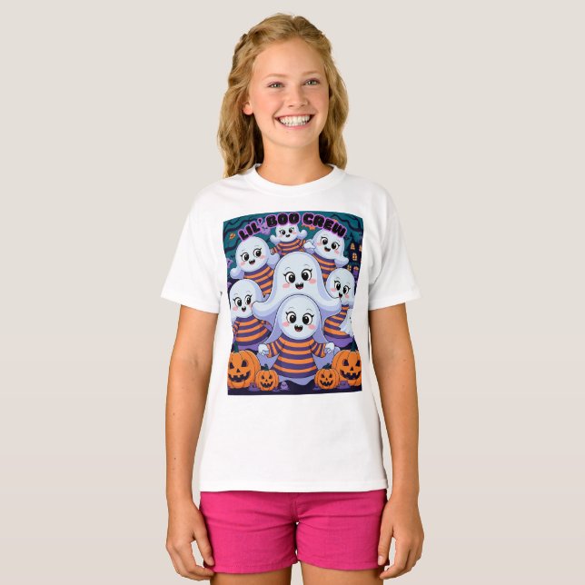 Lil’ Boo Crew Halloween T-Shirt (Front Full)