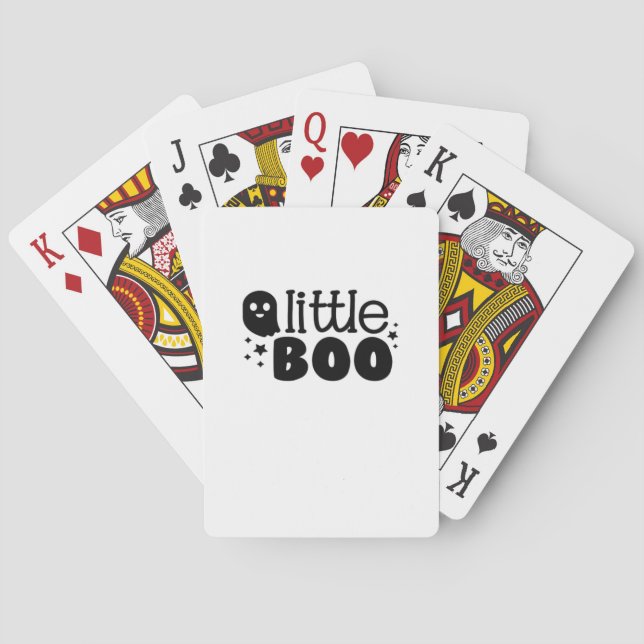Lil Boo Halloween 2025 Playing Cards (Back)