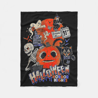 Lil Boo Halloween Horror Nights Every Is October 3 Fleece Blanket