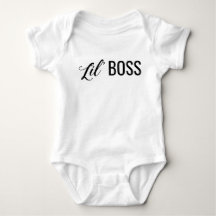 Lil' Boss Jersey Bodysuit