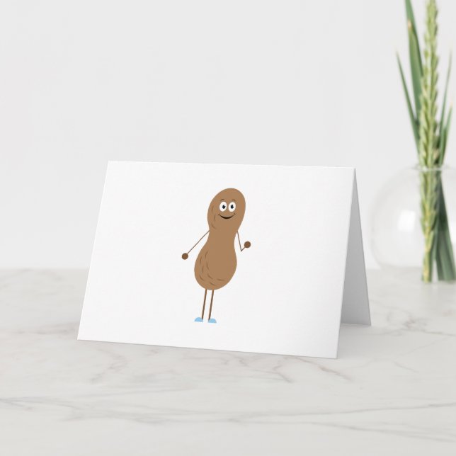 Lil Boy Peanut Card (Front)