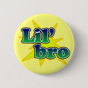 Lil Bro 2 Inch Round Button