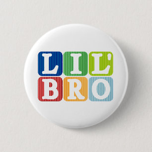 Lil bro 2 inch round button