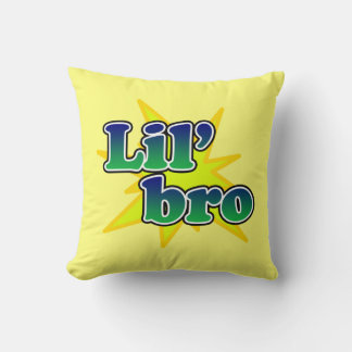 Lil Bro Throw Pillow