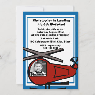 Lil' Chopper Invitation