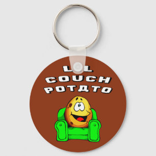 Lil Couch Potato Keychain