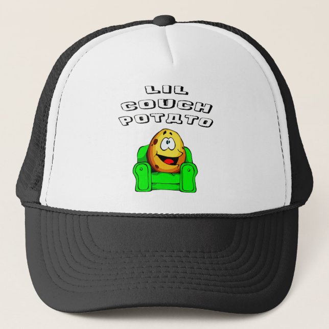 Lil Couch Potato Trucker Hat (Front)