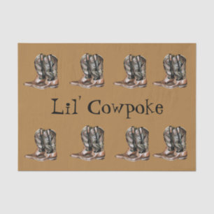 Lil' Cowpoke Tissue Paper