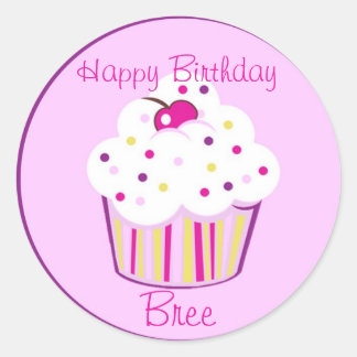 Lil' Cupcake Classic Round Sticker