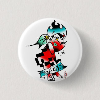 lil devil 1 inch round button