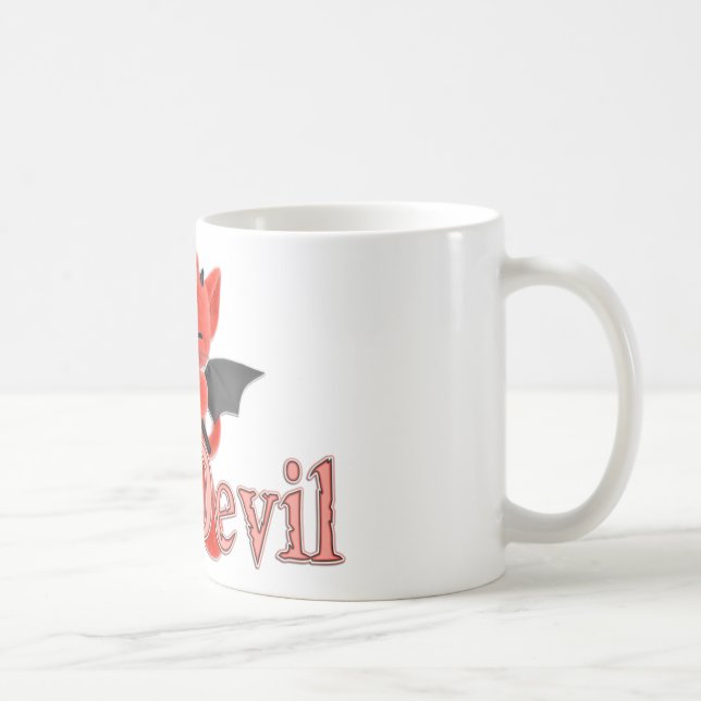 Lil' Devil Coffee Mug (Right)