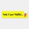 Lil devil, Honk if your HORNEY...Bumper sticker