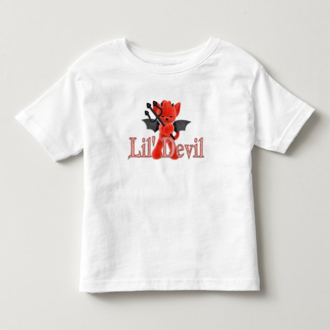 Lil' Devil Toddler T-shirt (Front)