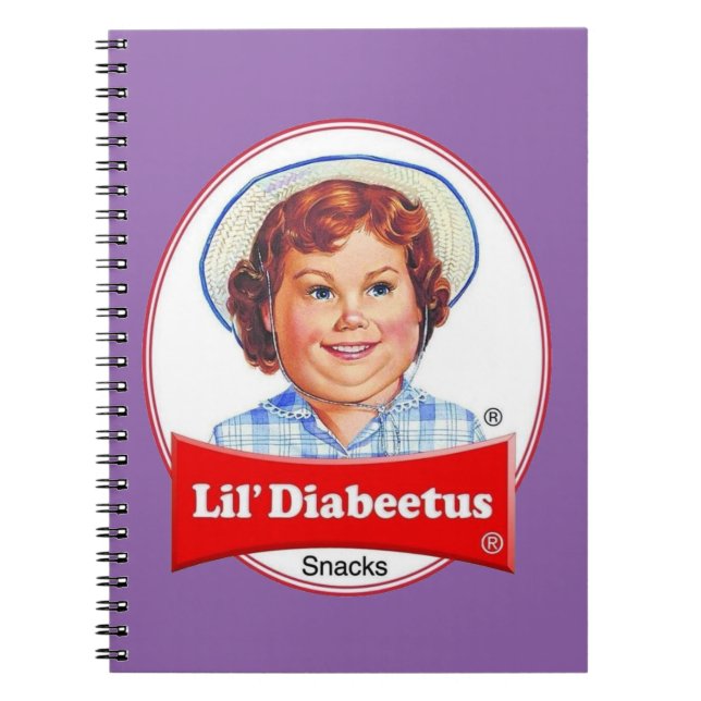 Lil&#x27; Diabeetus Notebook (Front)